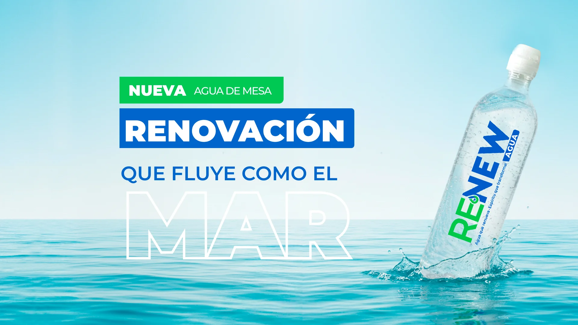 Agua Renew - Agua que renueva, superior que transforma